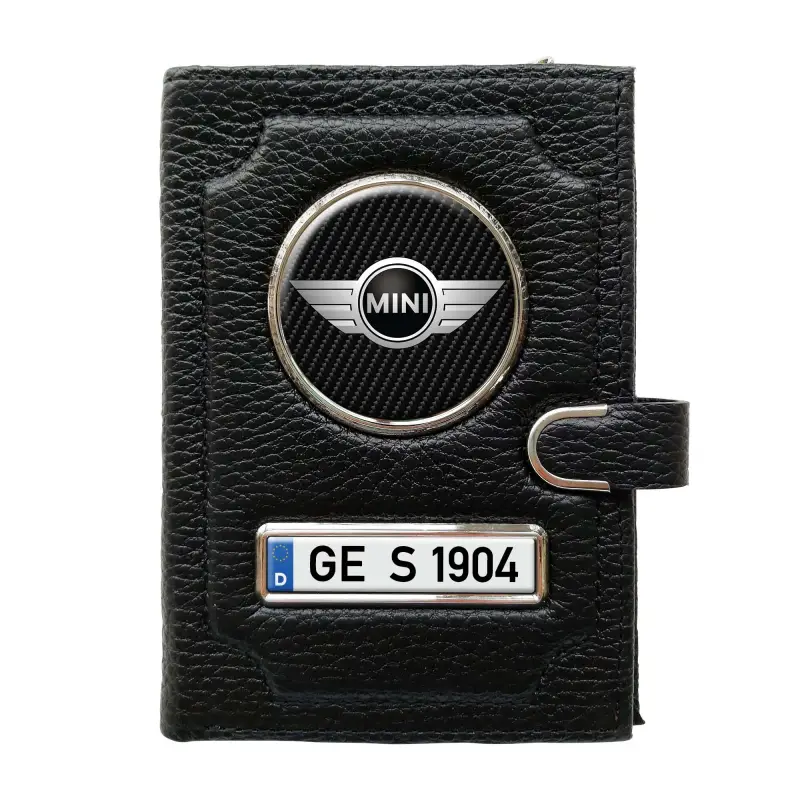 Geldbörse mit Geldfach mit Clip - MINI