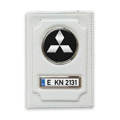 Geldbörse mit Geldfach - Mitsubishi Silver