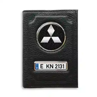Geldbörse mit Geldfach - Mitsubishi Silver