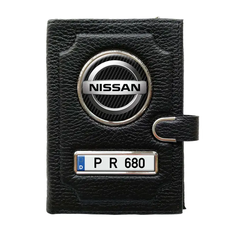 Geldbörse mit Geldfach mit Clip - NISSAN