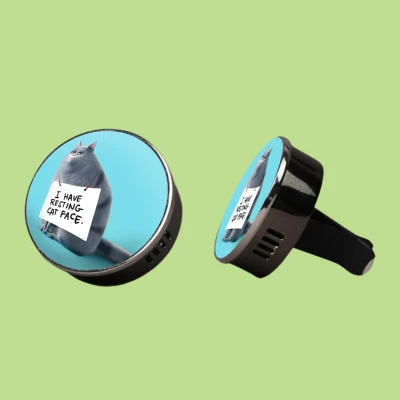 Parfümierter Lufterfrischer – Ruhende Katze