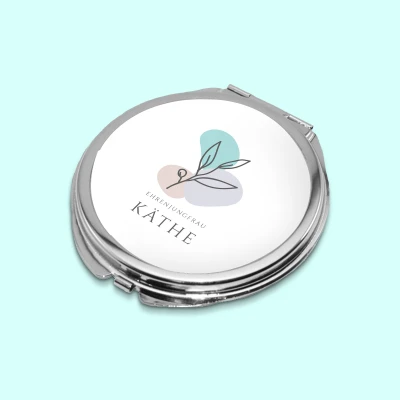 Taschenspiegel - Mit deinem Namen und deiner Nachricht