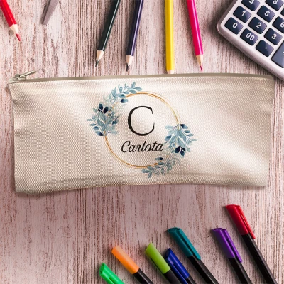 Federkästen - Floral mit goldenem Kreis