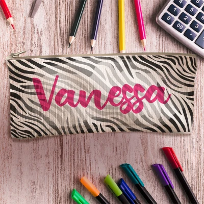 Federkästen - Zebramuster