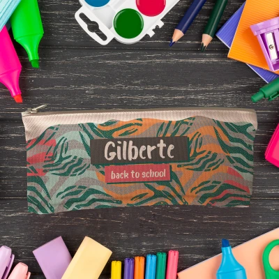 Federkästen - Abstraktes Federmäppchen