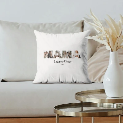 Personalisierte Kissen - Mama
