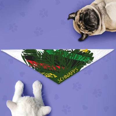 Hundebandana - Rasta