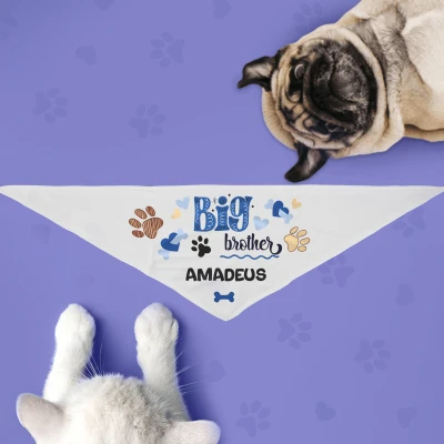 Hundebandana - Großer Bruder