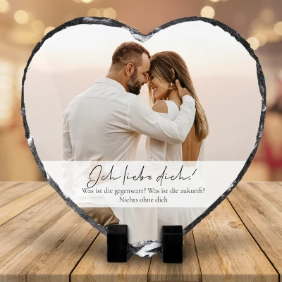 Schieferplatte - Mit Paarfotos