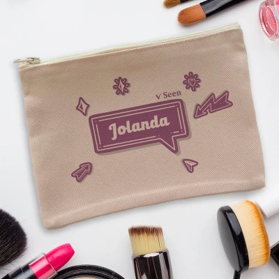 Personalisierte Kosmetiktasche - Seen