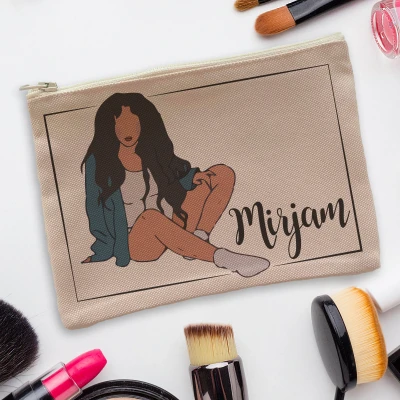 Personalisierte Kosmetiktasche - Urbanes Mädchen