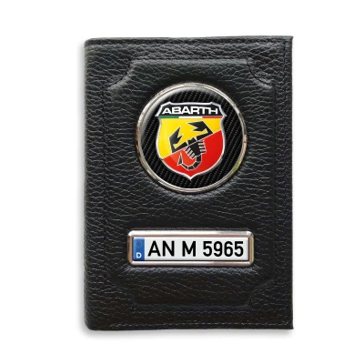 Geldbörse mit Geldfach-Abarth