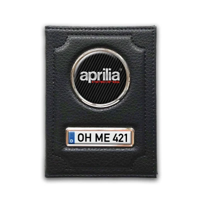 Brieftasche-Aprilia Silver