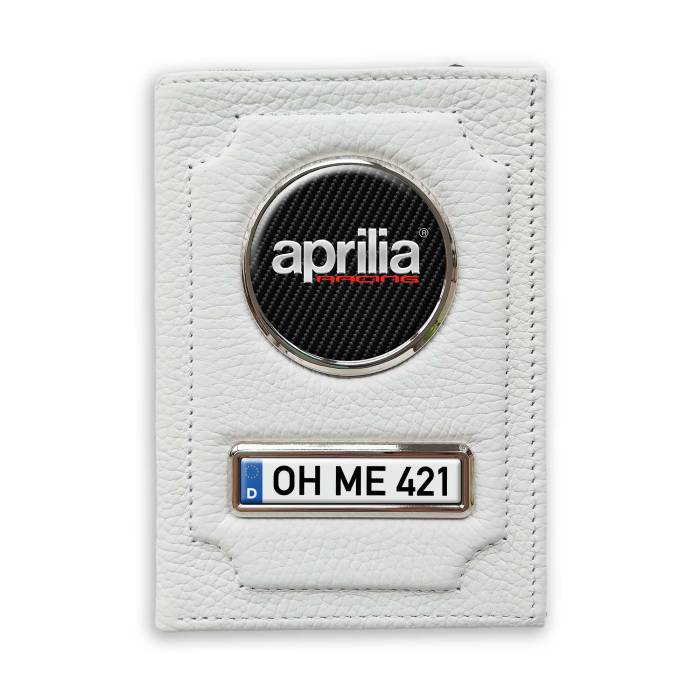 Geldbörse mit Geldfach - Aprilia Silver