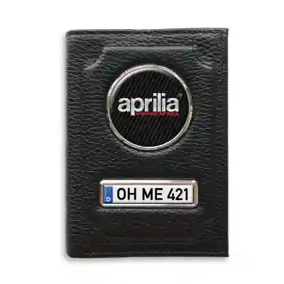 Geldbörse mit Geldfach - Aprilia Silver