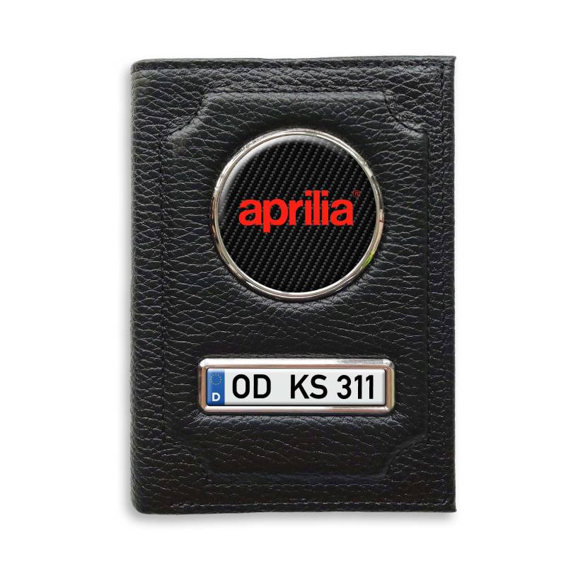 Geldbörse mit Geldfach - Aprilia Red