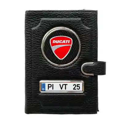Geldbörse mit Geldfach mit Clip - Ducati