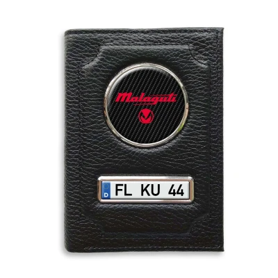 Geldbörse mit Geldfach - Malaguti Red