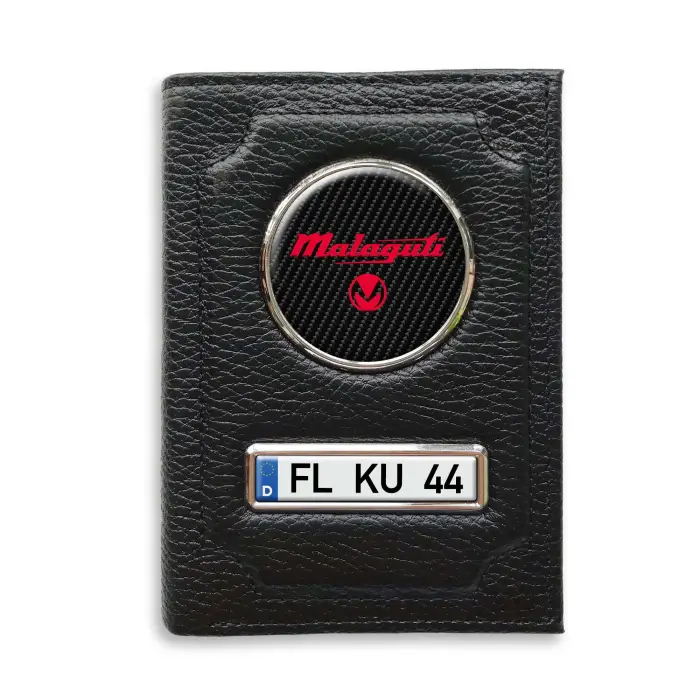 Geldbörse mit Geldfach - Malaguti Red