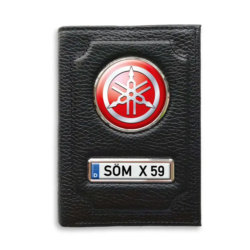 Geldbörse mit Geldfach - Yamaha Red