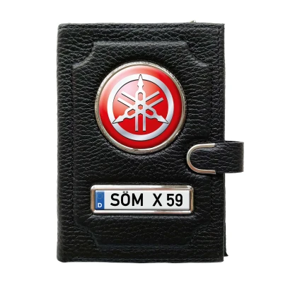 Geldbörse mit Geldfach mit Clip - Yamaha Red