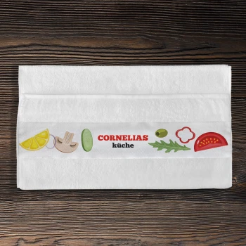 Personalisierte Baumwollhandtücher