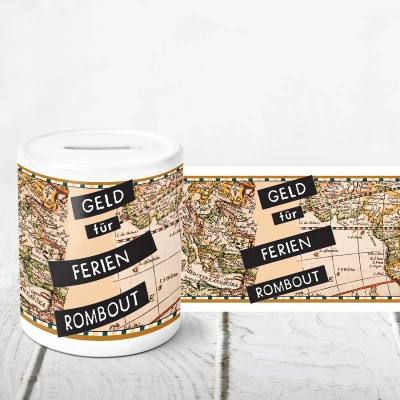 Sparbüchse - Urlaubsgeld