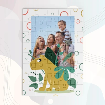Personalisiertes Puzzle mit Capybaras