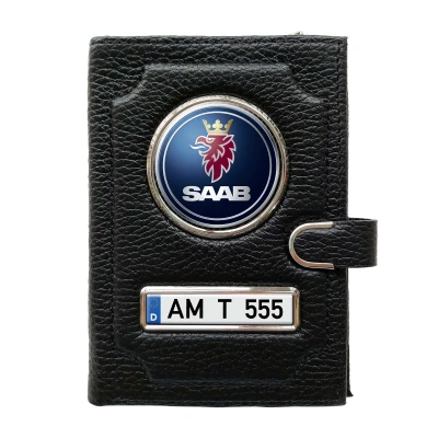 Geldbörse mit Geldfach mit Clip - SAAB