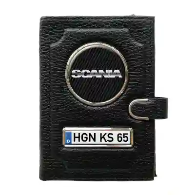 Geldbörse mit Geldfach mit Clip - Scania