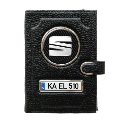 Geldbörse mit Geldfach mit Clip - SEAT