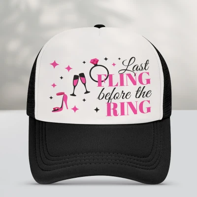 Personalisierte Kappe - Last fling