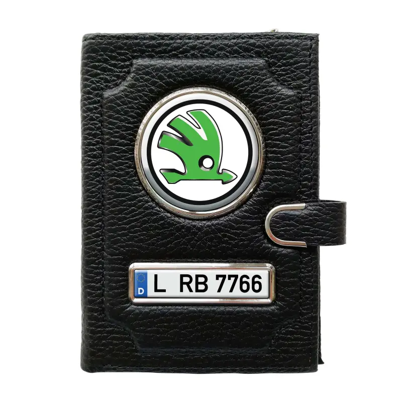 Geldbörse mit Geldfach mit Clip - SKODA