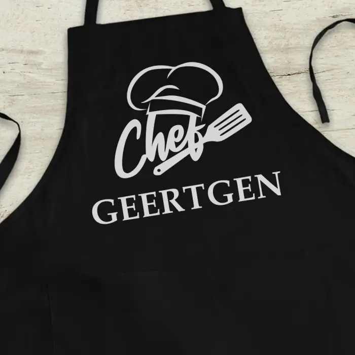 Personalisierte Küchenschürze - Kochchef