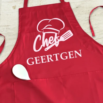 Personalisierte Küchenschürze - Kochchef