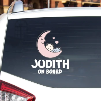 Baby an Bord Aufkleber