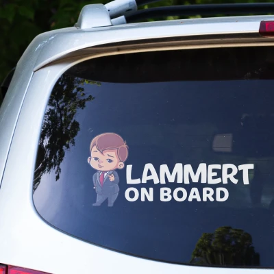 Autoaufkleber - Kleiner Boss