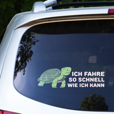 Autoaufkleber - Schildkröte