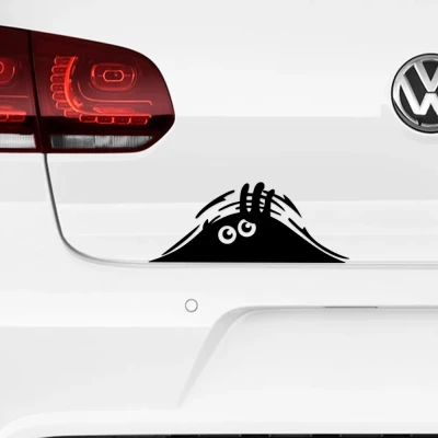 Autoaufkleber - Schwarzes Monster