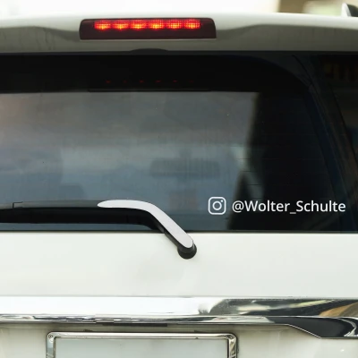 Set aus zwei Instagram-Aufklebern