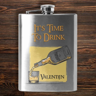 Taschenflasche - Time to Drink