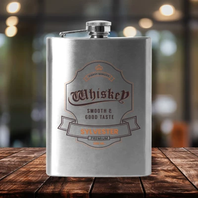 Taschenflasche - Glatt und guter Geschmack