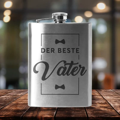 Taschenflasche für Papa