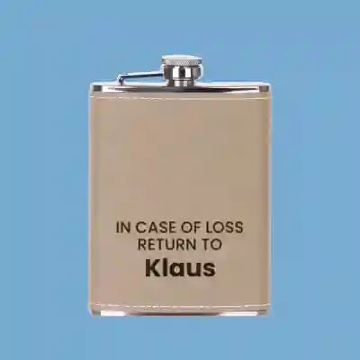 Taschflasche - In case of loss