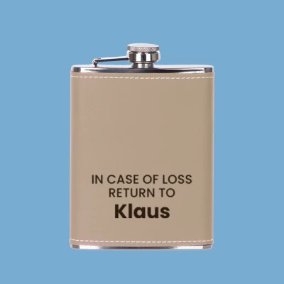 Taschflasche - In case of loss
