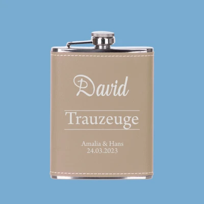 Taschenflasche – Trauzeuge