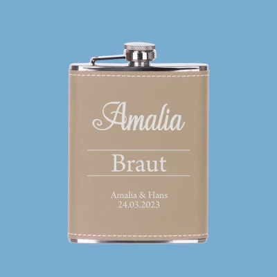 Taschenflasche – Braut