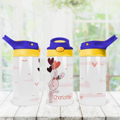 Flaschen für Kinder - Mädchenhase