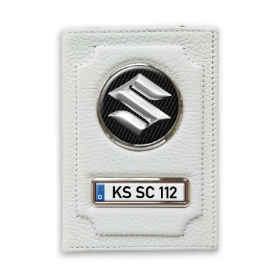 Geldbörse mit Geldfach - Suzuki SIlver