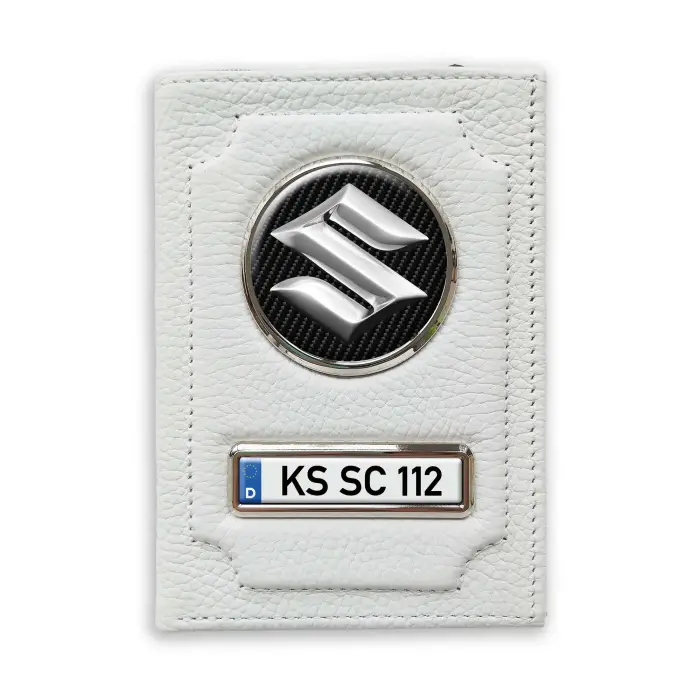Geldbörse mit Geldfach - Suzuki SIlver